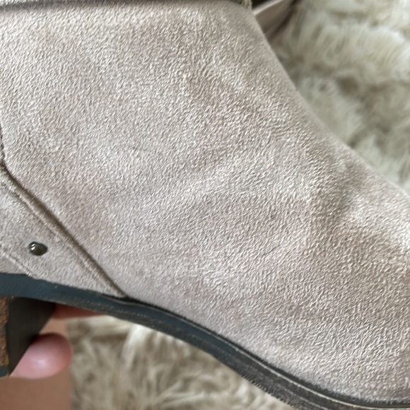 Abound grey studded faux suede booties - Picture 6 of 9